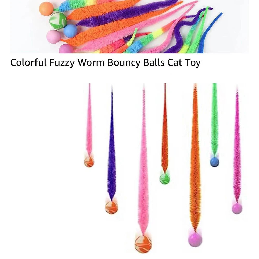 Solid and multicolour worm ball options
