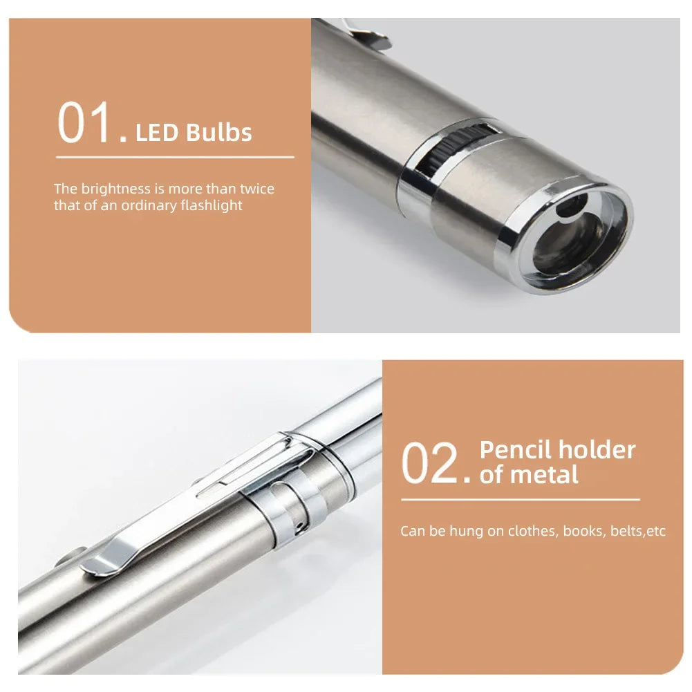 Rechargeable cat laser pointer with flashlight