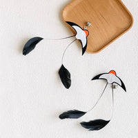 Insect and bird lure shapes in the 3 pack