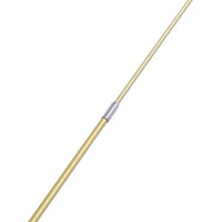 Retractable cat feather teaser wand