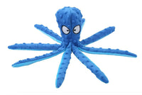OctoPlay No-Stuffing Squeaky Dog Toy (Octopus Plush)
