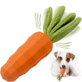 Milk-flavored natural rubber carrot dog chew toy