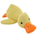 Yellow Mellow Calming Duck plush dog toy
