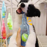 Tennis Ball Chew Toy for Dogs, Durable & Squeaky