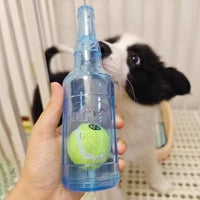 Tennis Ball Chew Toy for Dogs, Durable & Squeaky