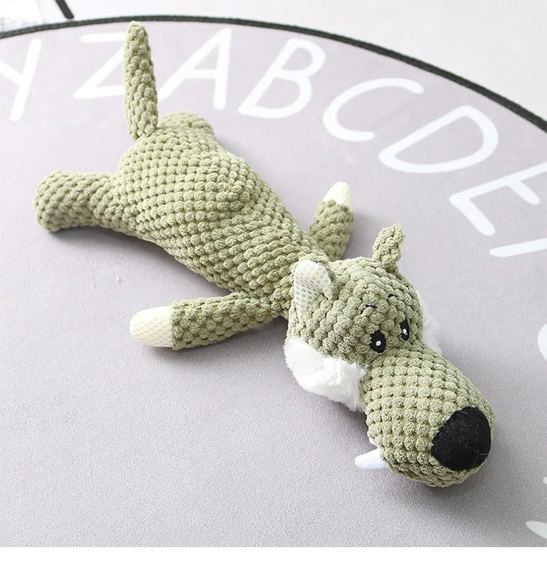 ChewAnimal Indestructible Plush Dog Toy