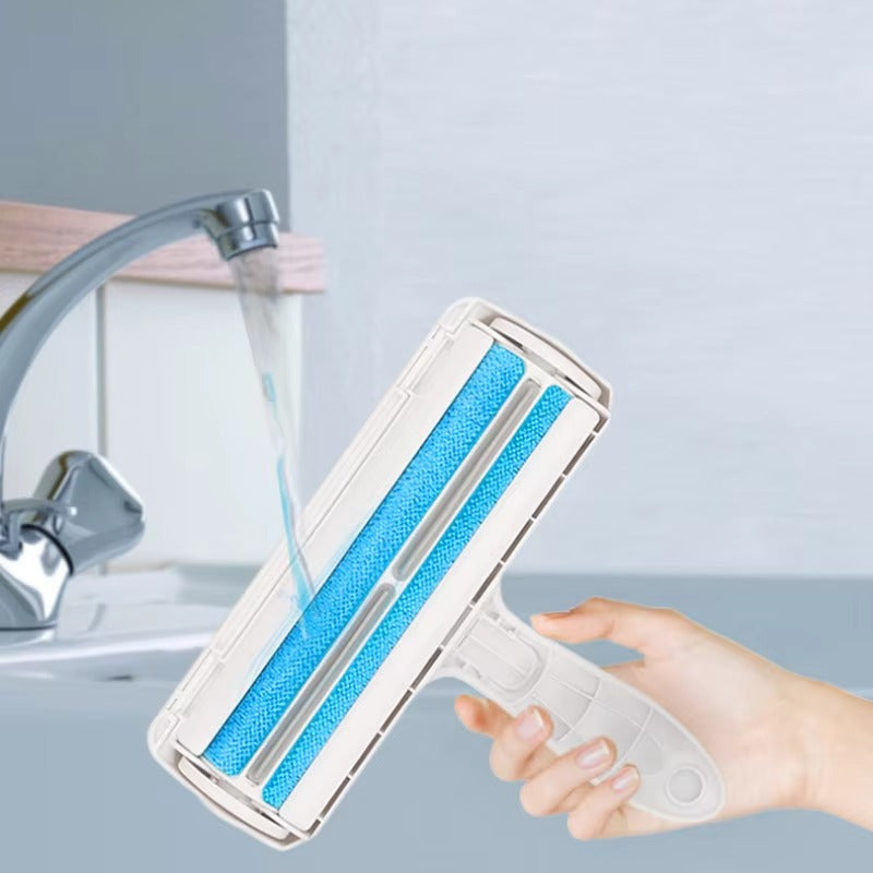 Reusable Pet Hair Remover Roller, 2-Way Lint Brush
